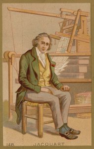 Joseph Marie Jacquard, französischer Weber und Kaufmann von French School
