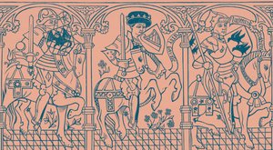 Josua, König David und Judas Makkabäus von French School