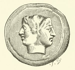 König Janus (Stich) von French School