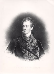 Klemens Wenzel Nepomuk Lothar (1773-1859) Fürst von Metternich-Winneburg, ca. 1815