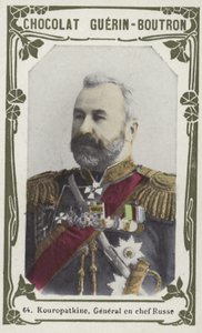 Kouropatkine, russischer Generalstabschef von French School