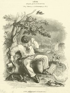 Der Sommer, Allegorie von French School