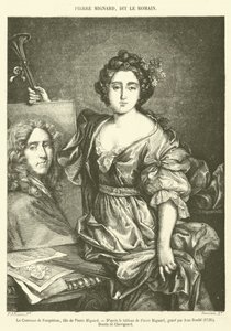 Die Gräfin von Feuquieres, Tochter von Pierre Mignard von French School