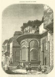 Der Seby-el-Bedawieh-Brunnen in Kairo (Gravur)
