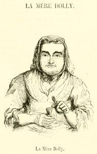 Die Mutter Dolly (Gravur) von French School