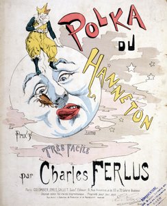 La Polka du Hanneton, von Charles Ferlus - Notenblatt, Ende 19. Jahrhundert