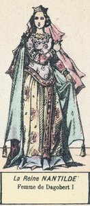 Königin Nantilde, Frau von Dagobert I. von French School