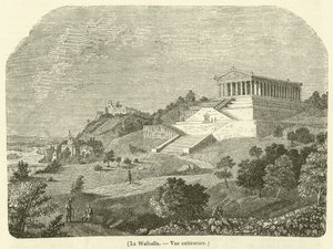 Die Walhalla, Außenansicht von French School