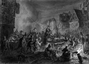 La cour des miracles. In „Notre Dame de Paris“ von Victor Hugo