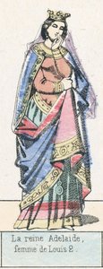 Königin Adelaide, Frau von Ludwig II. von French School