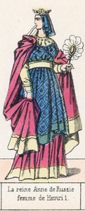Königin Anna von Russland, Frau von Heinrich I. von French School