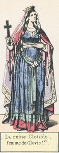 Königin Clotilde, Frau von Chlodwig I von French School