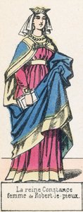 Königin Konstanze, Frau von Robert dem Frommen von French School