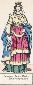 Königin Emne von Italien, Frau von Lothar von French School
