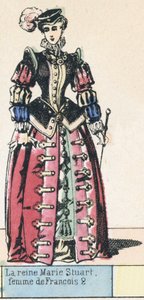 Königin Maria Stuart, Frau von Franz II. von French School