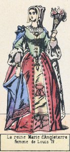 Königin Marie von England, Frau von Ludwig XII. von French School