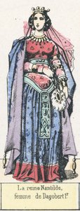 Königin Nantilde, Frau von Dagobert I. von French School