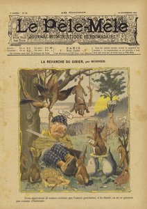 La revanche du gibier. Illustration für Le Pele-Mele von French School