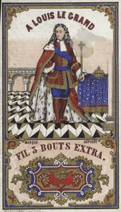 Etikett für A Louis le Grand von French School
