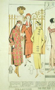 Damenmäntel, Illustration aus 