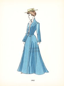 Damenmode, 1902 von French School