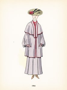 Damenmode, 1904 von French School