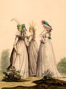 Damen in Tageskleidung - Modes Anglaises, 1795