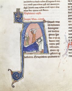 Großes historisiertes Initial 