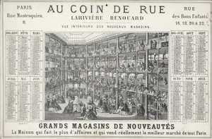 Lariviere Renouard Kaufhaus, Paris von French School