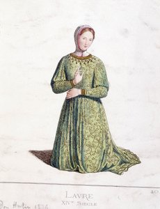 Laure (Laura de Noves) von French School