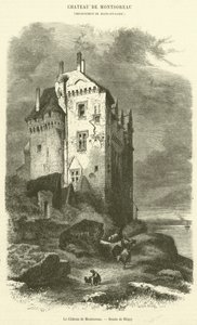 Das Schloss Montsoreau von French School