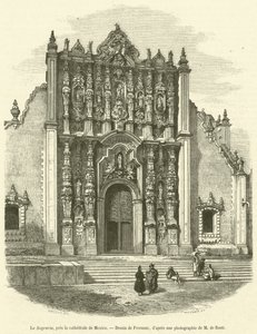 Le Sagrario, nahe der Kathedrale von Mexiko von French School