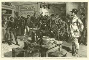 Der Schatz der Kafferkönige (Gravur) von French School