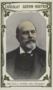 Leon y Castillo, Botschafter von Spanien von French School