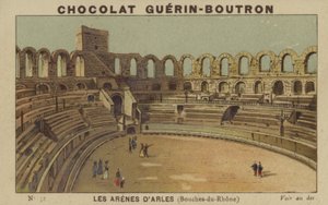 Die Arenen von Arles, Bouches-du-Rhone von French School