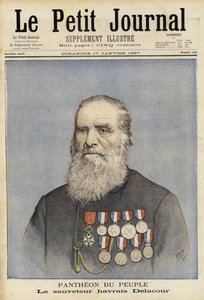 Louis-Joseph-André Delacour, französischer Seemann und Lebensretter von French School