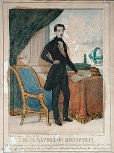 Louis-Napoleon Bonaparte, graviert von Jannin, ca. 1849 von French School