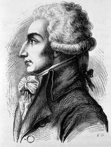 Louis Michel Lepeletier, Marquis de Saint-Fargeau (Saint Fargeau), französischer Politiker (1760-1793) - in „L