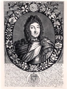 Louis XIV (1638-1715) König von Frankreich, ca. 1680 von French School