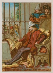Ludwig XI. in Plessis Les Tours von French School