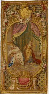 Louis XV Gobelins Tapisserie aus der Serie "Scenes d