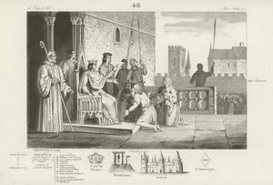 Ludwig X. von Frankreich befreit die Leibeigenen, 1315
