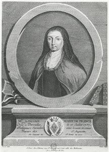Louise-Marie de France (Gravur) von French School