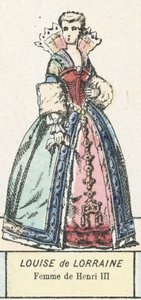 Louise de Lorraine, Frau von Heinrich III von French School