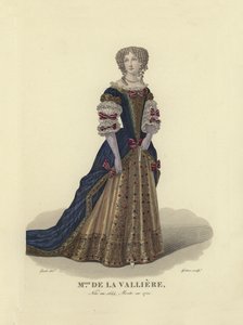 Louise de La Vallière, Mätresse von König Ludwig XIV. von Frankreich von French School