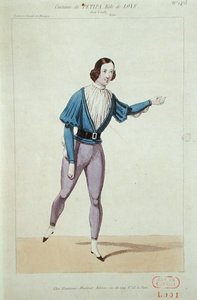 Lucien Petipa (1815-1898) in der Rolle des Loys in 