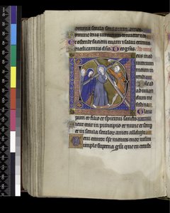 Terz, aus dem Psalter und Stundenbuch von Isabella von Frankreich, Paris, ca. 1265-70 von French School