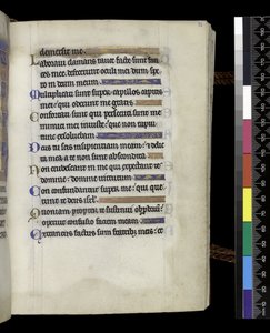 aus dem Psalter und Stundenbuch von Isabella von Frankreich, Paris, ca. 1265-70 von French School