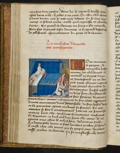 MS Hunter 252 020v Seite aus Cent Nouvelles Nouvelles, ca. 1461-62 von French School
