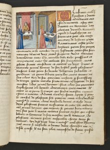 MS Hunter 252 023r Seite aus Cent Nouvelles Nouvelles, ca. 1461-62